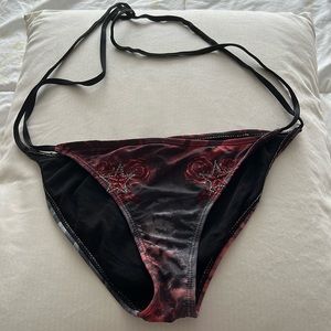 Sinful Bikini Bottoms with Rhinestones